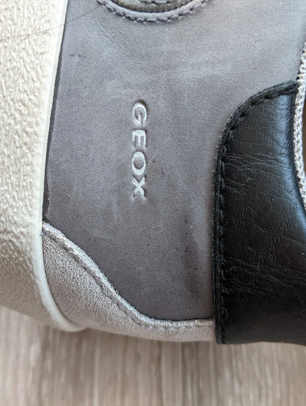 GEOX Men’s Gray Casual Sneakers